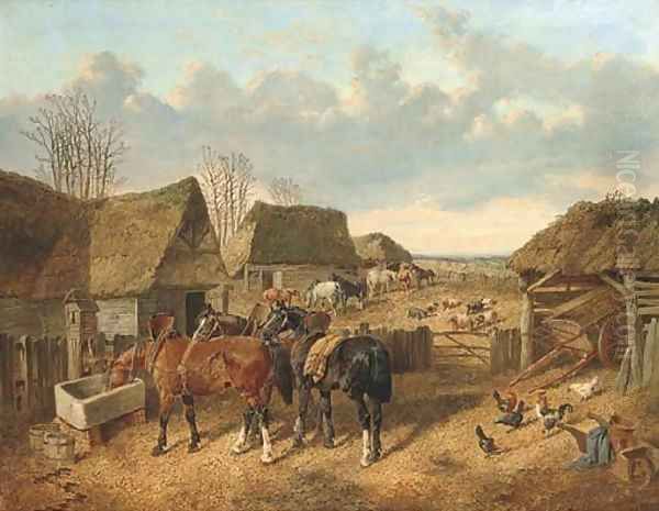 In the farmyard - view 1