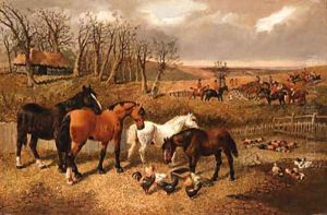 End of the Hunt by John Frederick Jnr Herring