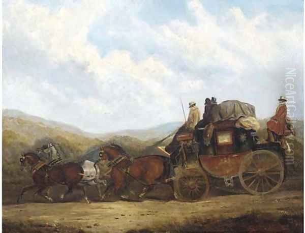 The London to Dorking coach - view 1