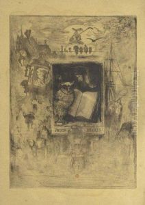 Le Hibou by Felix-Hilaire Buhot