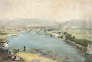 View of Geneva from Mount St John
