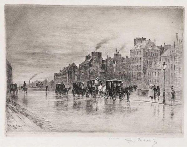 Une Matinee D'hiver Au Quai De L'hotel Dieu (bourcard/goodfriend123) - view 1