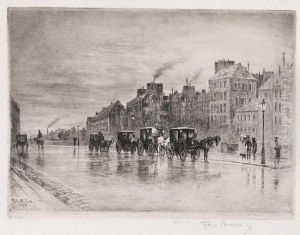 Une Matinee D'hiver Au Quai De L'hotel Dieu (bourcard/goodfriend123)