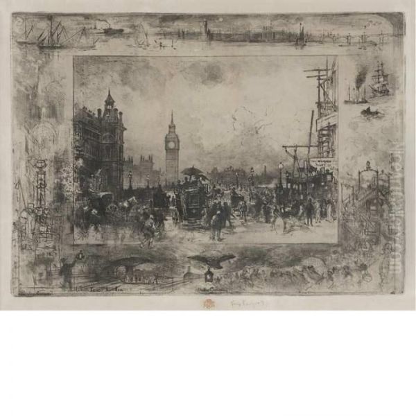 Westminster Bridge - view 1