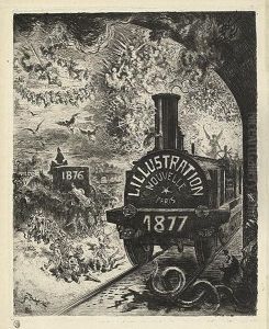 Illustration Nouvelle by Felix-Hilaire Buhot