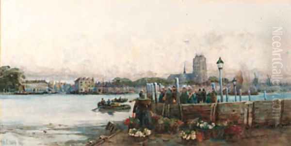 The vegetable market. - view 1