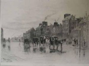 Un Matinee D'hiver Au Quai De L'hotel-dieu