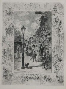 Fete Nationale Au Boulevard Clichy