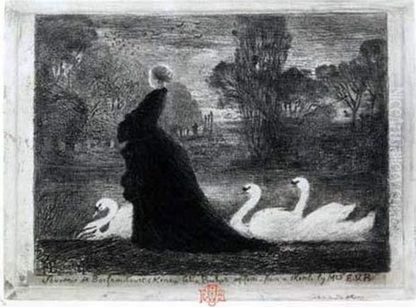 La Dame Aux Cygnes. 1879. - view 1