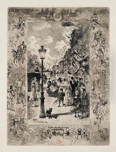 Fete Nationale Au Boulevard Clichy