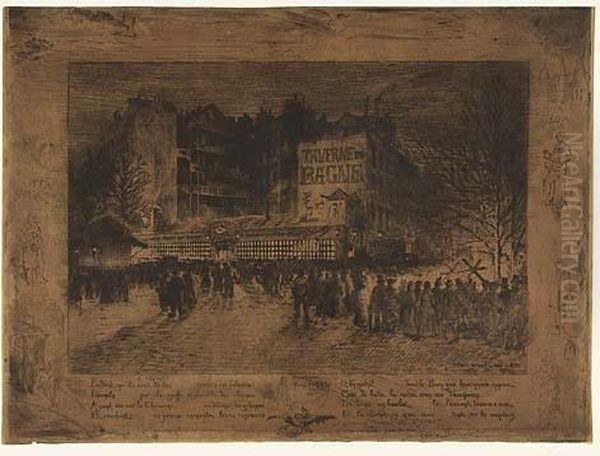 La Place Des Martyrs Et La Taverne Du Bagne<</b> - view 1