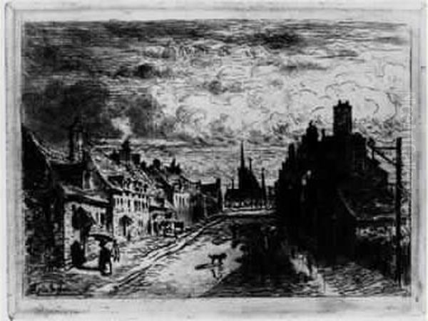 Ma Petite Ville (1re Planche). 1872. - view 1