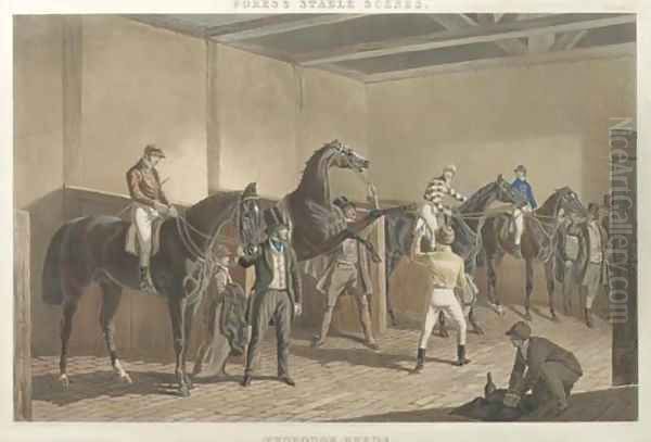 Fores's Stable Scenes The Hunting Stud - view 1
