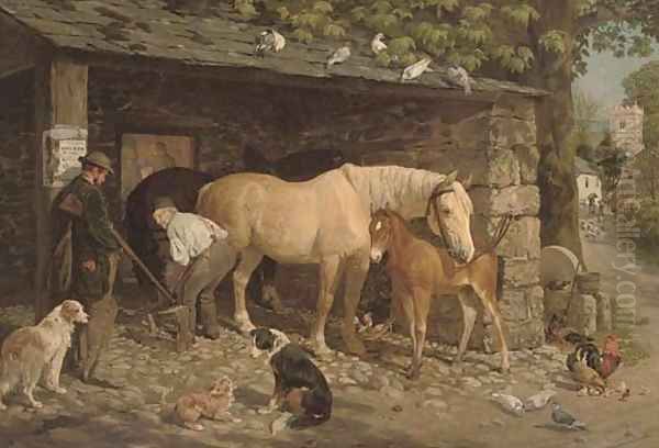 The village blacksmith - view 1