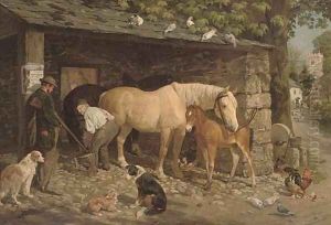 The village blacksmith