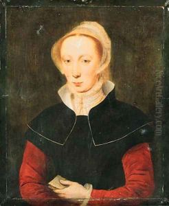 Portrait of a lady by Katharina van Hemessen