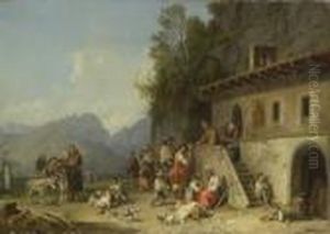 Die Klostersuppe. by Heinrich Burkel