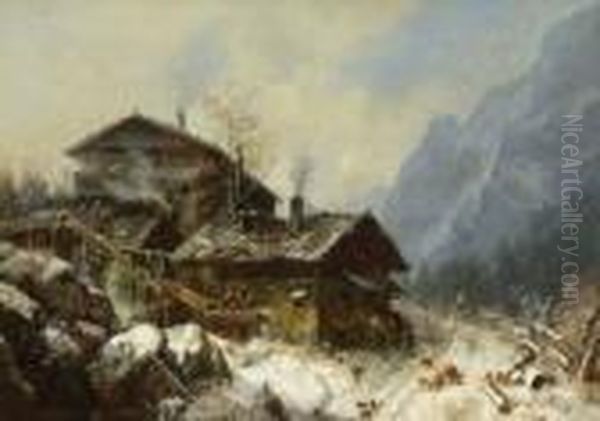 Schmiede Im Winter - view 1