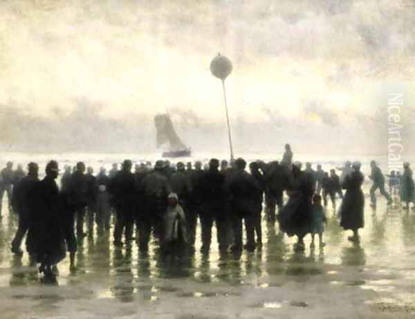 The arrival of the fleet - view 1