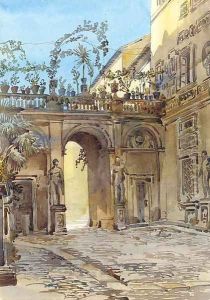 Palazzo Antichi Mattei, Rome by Augustus John Cuthbert Hare