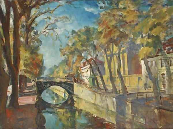 A Dutch canal - view 1