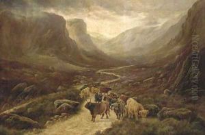 The pass at Glencoe by William Perring Hollyer