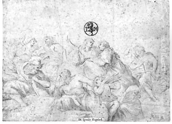 Prophets and saints on a cloud - view 1