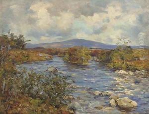 A Highland river by Joseph Morris Henderson