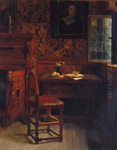 A 17th Century Dutch Interior by Marcel Hess