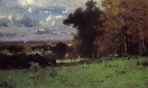 A Breezy Autumn by George Inness