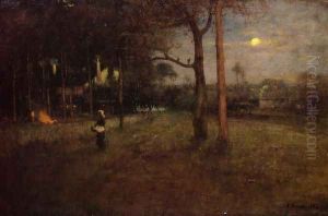 Moonlight, Tarpon Springs, Florida by George Inness
