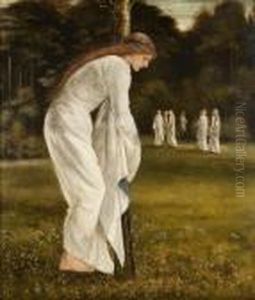 The Princess Chained To A Tree by Sir Edward Coley Burne-Jones