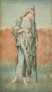 Ruth Gleaning by Sir Edward Coley Burne-Jones