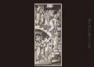 Golden Stairways by Sir Edward Coley Burne-Jones