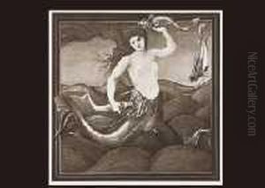 Ocean Fairy by Sir Edward Coley Burne-Jones