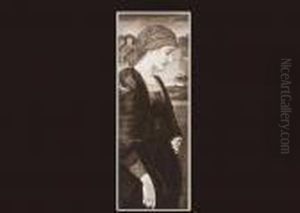 Vestalis by Sir Edward Coley Burne-Jones