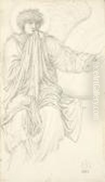 Study Of An Angel - view 1