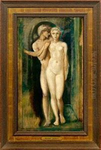 Junges Paar by Sir Edward Coley Burne-Jones