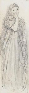 Georgiana, Circa 1861-2 by Sir Edward Coley Burne-Jones