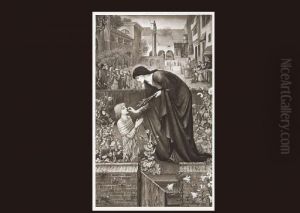 A Story Of A Vestal by Sir Edward Coley Burne-Jones