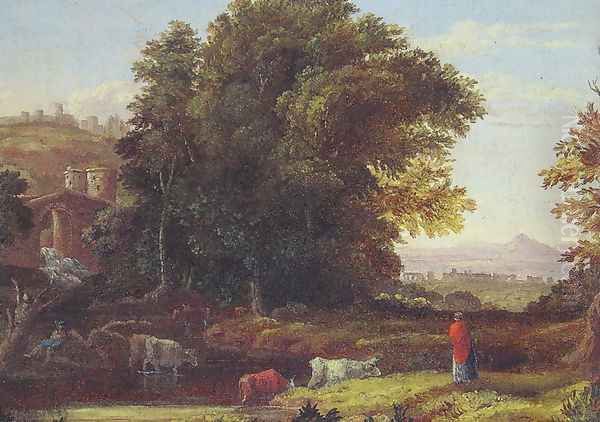 Italian Lanscape With Adueduct - view 1