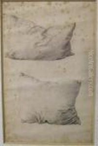 Black Chalk, Inscribed In Pencil On The Mounte J Burne-jones by Sir Edward Coley Burne-Jones