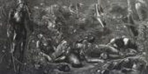 The Legend Of The Briar Rose by Sir Edward Coley Burne-Jones