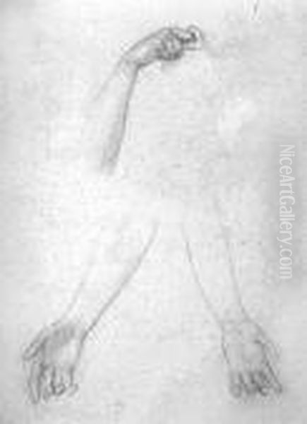 Study Of Hands - view 1