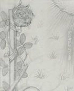Sir The Bound Rose by Sir Edward Coley Burne-Jones