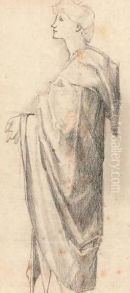 Study Of Drapery - view 1