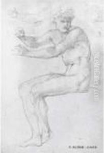 Study For 'the Feast Of Peleus'