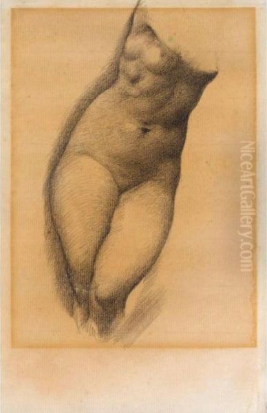 Study For The Figure Of Phyllis
In 'the Tree Of Forgiveness; Study For A Female Slave In 'the Car Of
Love' - view 1