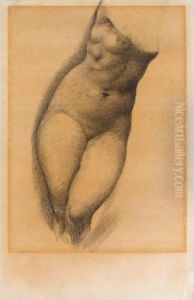 Study For The Figure Of Phyllis
In 'the Tree Of Forgiveness; Study For A Female Slave In 'the Car Of
Love' by Sir Edward Coley Burne-Jones