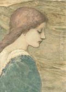 The Spirit Of The Downs by Sir Edward Coley Burne-Jones